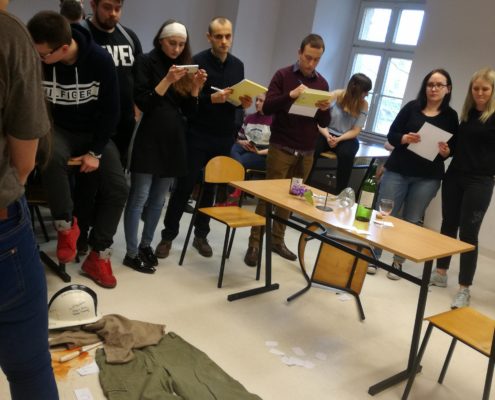Symulacja miejsca zbrodni 26 marca 2018